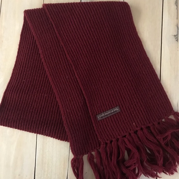 Chaps Accessories - Chaps Ralph Lauren vintage Knit Scarf